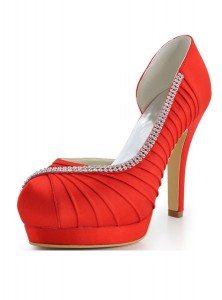 scarpa rossa con tacco