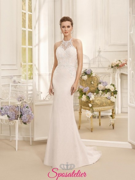 abito da sposa taglio sirena bellissimo collezione 2017 firmato sposatelier