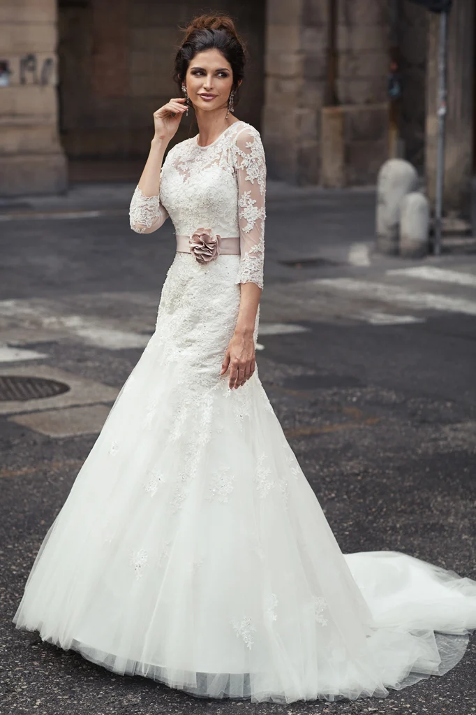 rosamunde regina- abito da sposa a sirena online