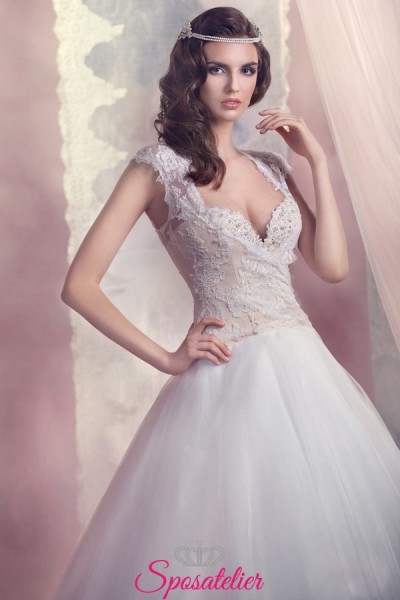 vestito da sposa gonna ampia nuova collezione