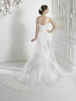 abito sposa pizzo modello impero