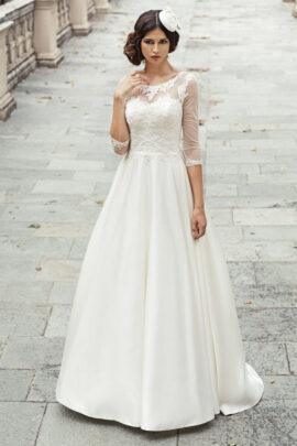 viviana- abito da sposa a-line in organza