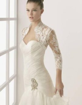 coprispalle sposa in pizzo