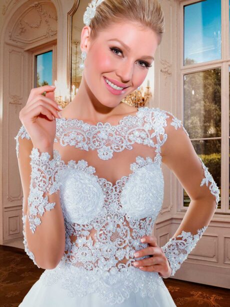 mindy- abito da sposa a palloncino online