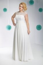 carmela- abiti sposa taglie forti stile a-line