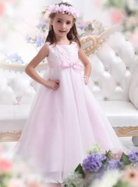 beatrice- abiti damigella bambina 2016 stile a-line elegante