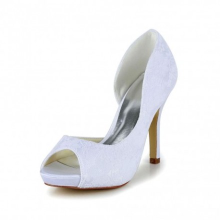 Scarpe Sposa economiche online in pizzo spuntate