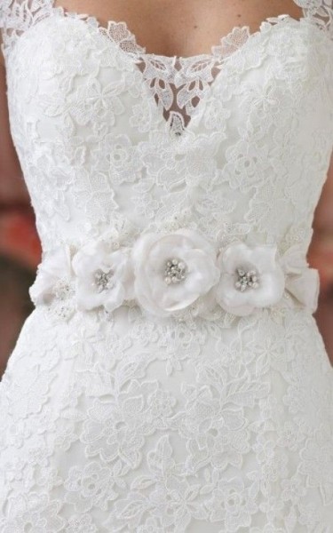 Cinture Abiti da Sposa Confezionata in Raso