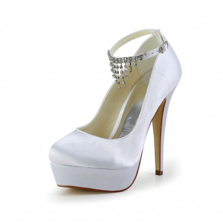 scarpe sposa con plateau