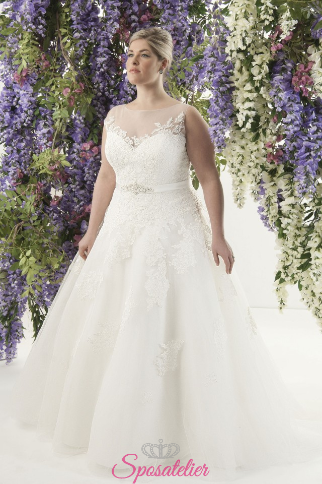 Abiti da sposa taglie forti immagini