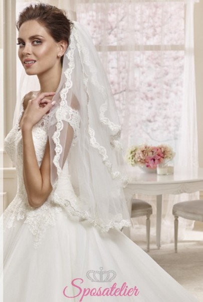 Velo sposa online economico Italia lowcost corto