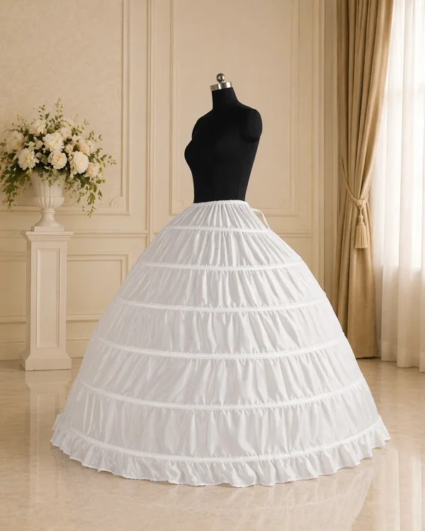 sottogonna 6 cerchi sposa