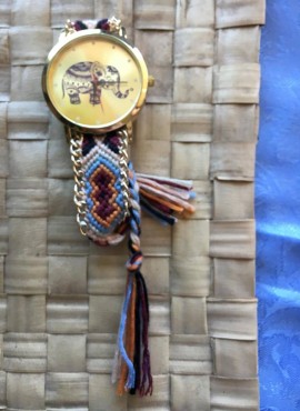 Elefantino-orologi donna online economici portafortuna da spiaggia