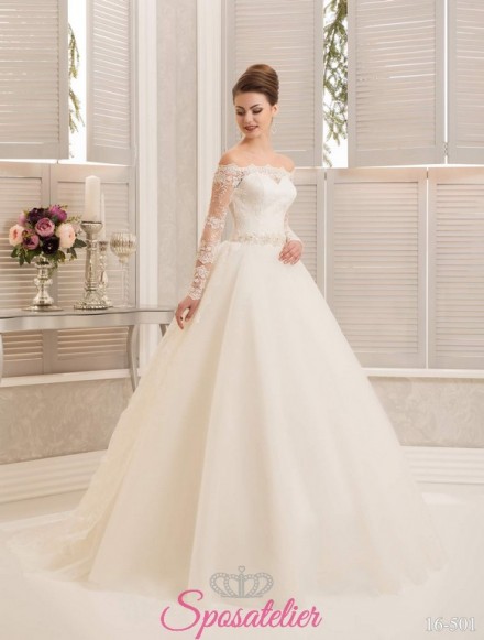 montia- ingrosso abiti da sposa online taglio principesco