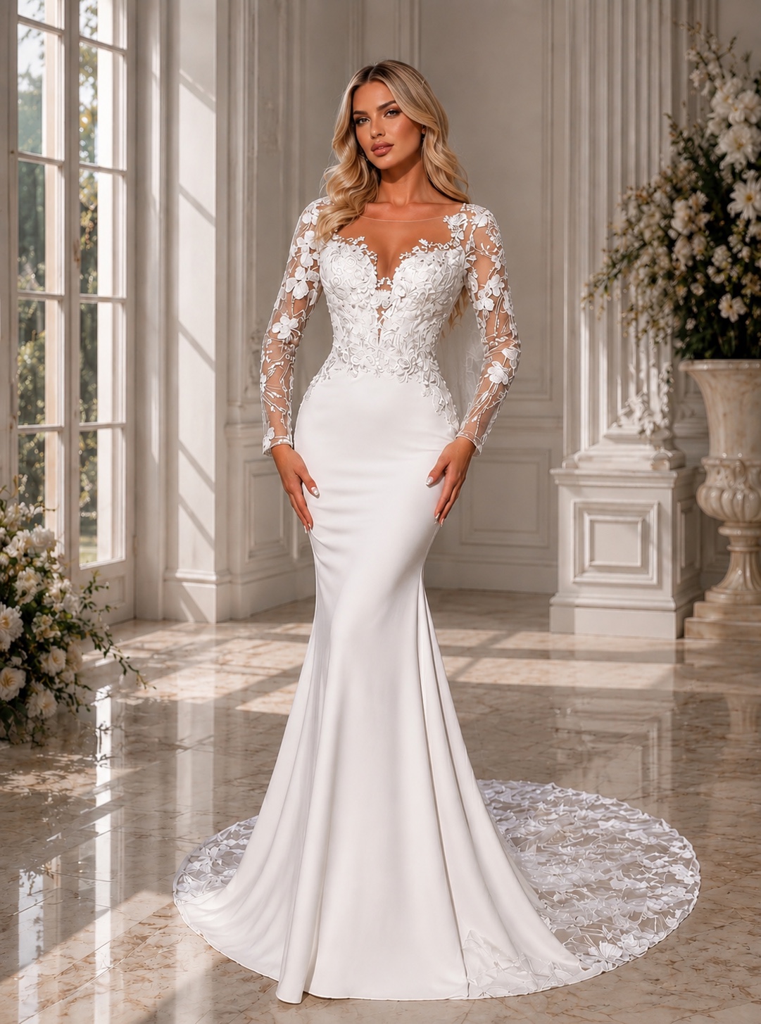 abito da sposa a sirena abito da sposa sirena