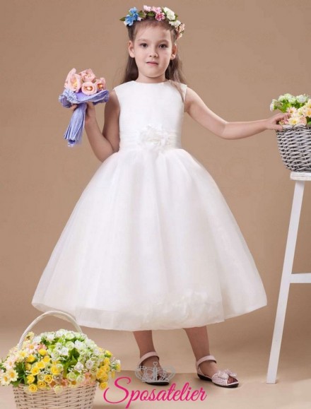 evah-abiti da cerimonia bambina in raso economici online