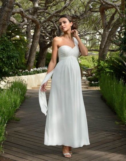 pina-Abiti da sposa premaman economici online in chiffon