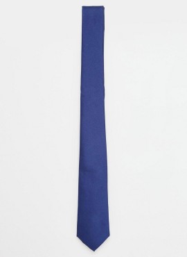 Cravatta slim uomo colore blue