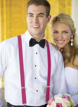 bretelle uomo fucsia online