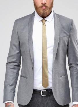 Cravattino uomo colore oro