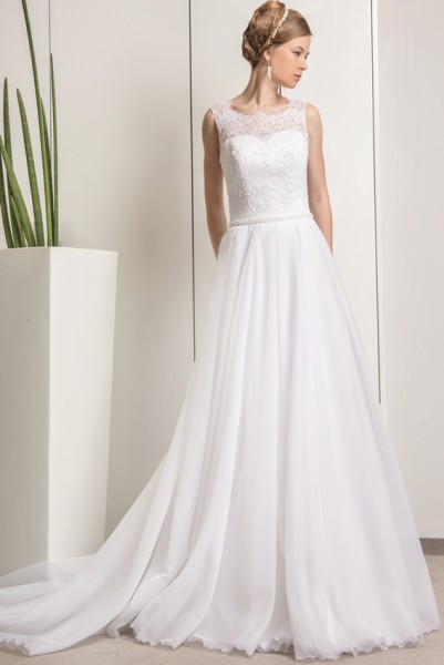 Giorgia abito da sposa per un matrimonio low cost