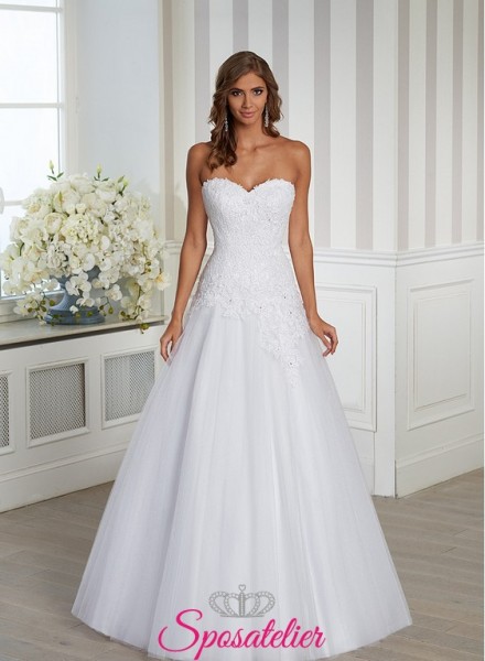 Abito da Sposa ampio e principesco con scollatura cuore