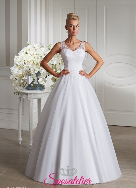 abito da sposa elegante e raffinato sartoriale sito italiano economico online