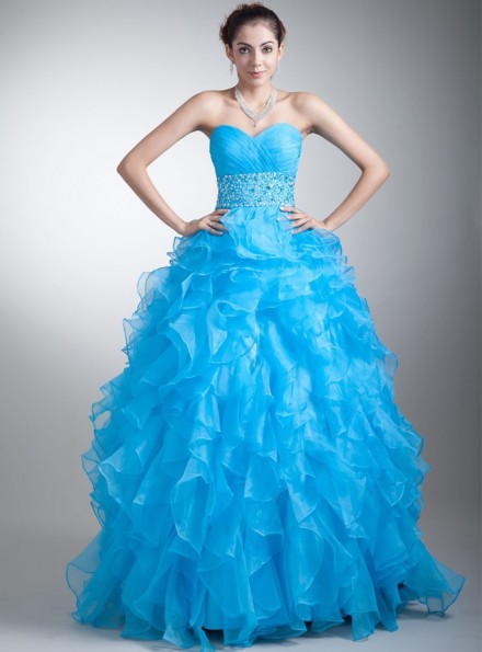 raquel- Abiti da sposa colorati celeste lowcost online economici Italia