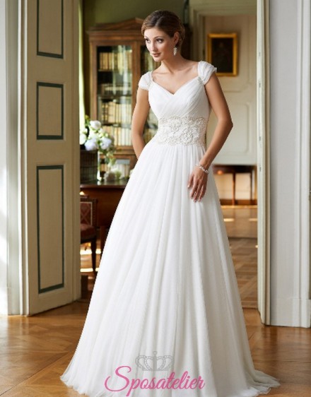 luoisan-vestito da sposa economico online sito italiano semplice ed elegante