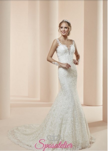 tressie-sito italiano abiti da sposa economico online sirena scollo sexy