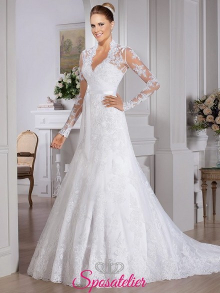 madia- abiti da sposa Italia online economico per matrimonio autunnale