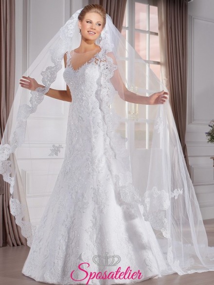 radia- abiti da sposa colore bianco Italia online economico