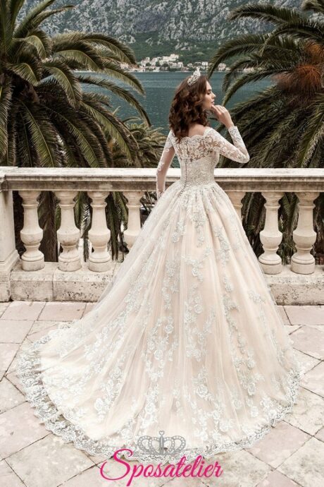 abiti da sposa principeschi online