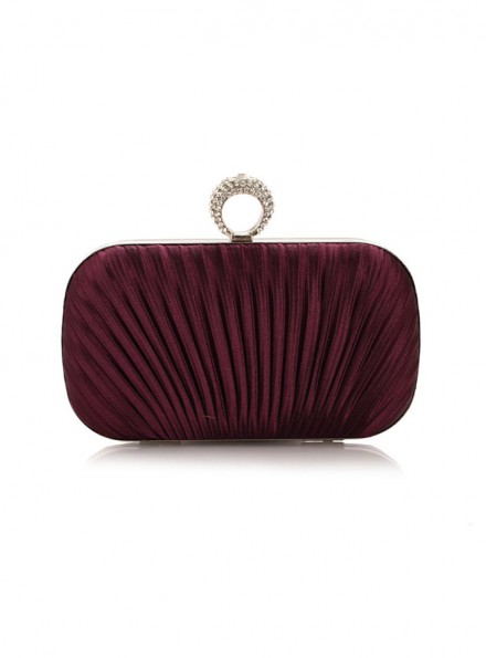 Pochette sposa elegante colorata con anello online economica