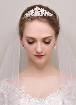 Diadema elegante online per Sposa con Orecchini