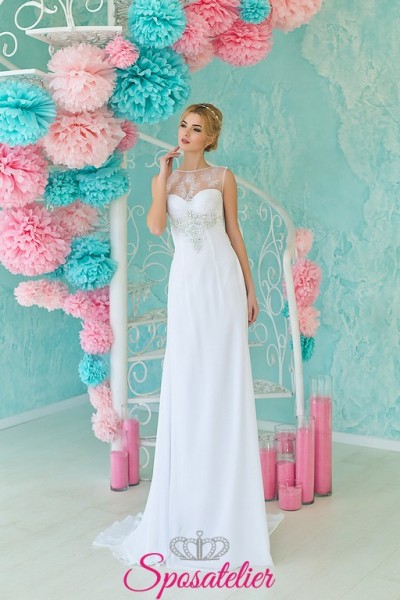 vestiti da sposa su internet prezzi bassi sartoria made in italy