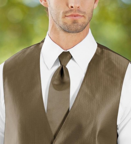 Cravatte classiche marrone misura standard