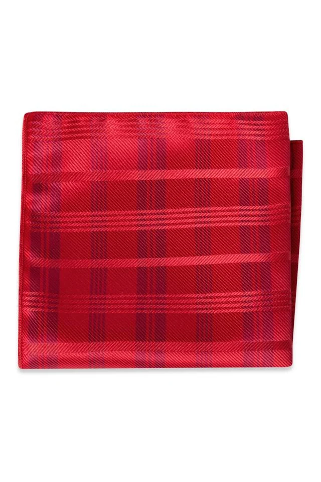fazzoletto rosso a quadri