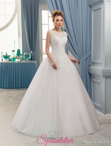 46-vestiti da sposa online 2017 ampi e principeschi