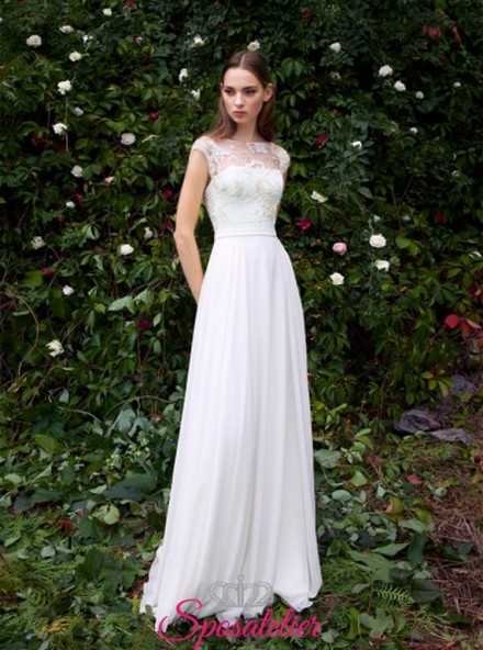 Mantova – abito da sposa semplice elegante moderno acquisto online economico