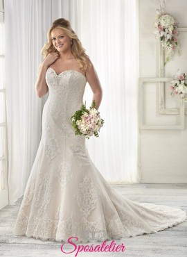 Pepita- abiti da sposa 2017 taglie comode STILE SIRENA