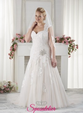 sartoria italiana online di abiti da sposa taglie forti economici