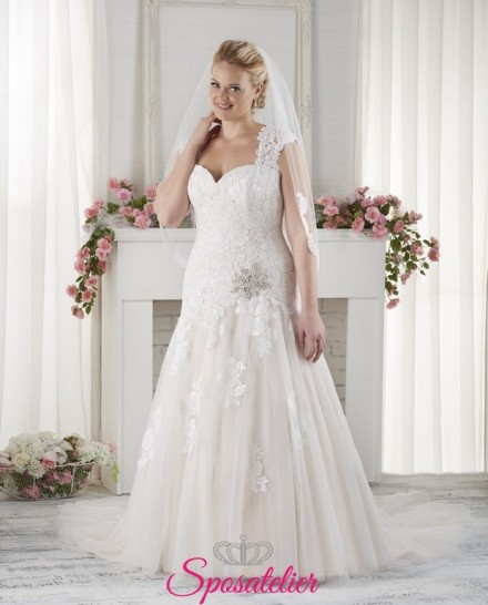 sartoria italiana online di abiti da sposa taglie forti economici