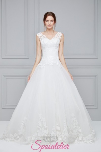 Ciociaria-vestito da sposa vendita online lowcost con ricami