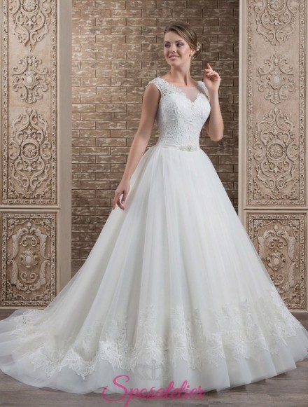 132-abito da sposa economico elegante e raffinato