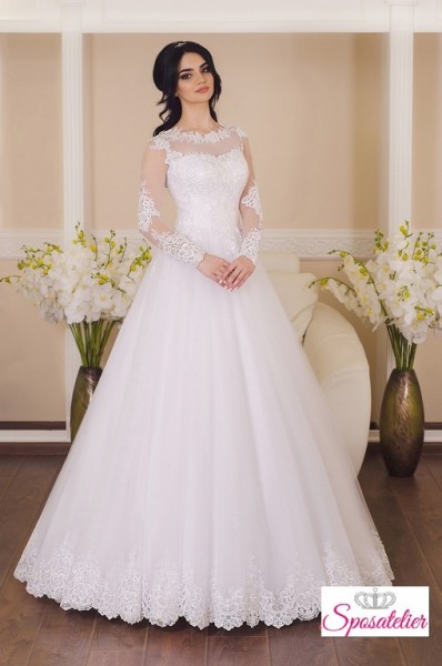 vestito da sposa per matrimonio  inverno vendita on line