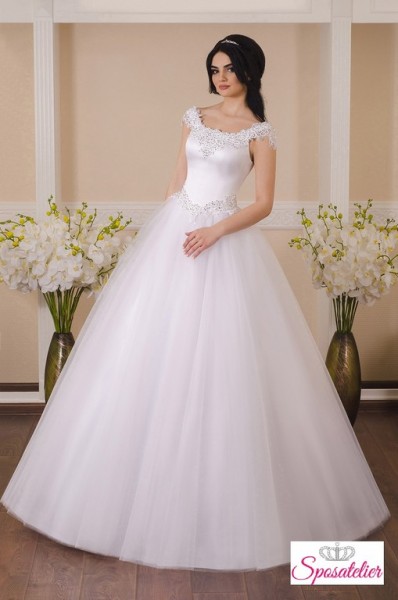 abiti da sposa online prodotti in Italia ampi principeschi