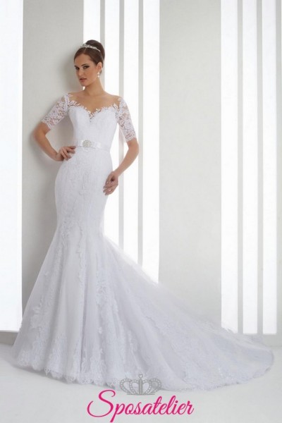 Sartoria made in italy vestito da sposa acquisto online economico