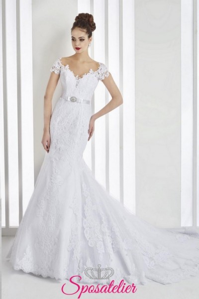 abiti da sposa sirena economici acquisto online sito sicuro ed affidabile