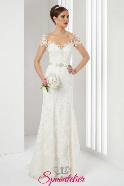 abiti da sposa sirena economici acquisto online collezione 2017